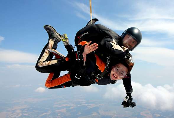 This Prague skydiving experience is one you can't pass up!