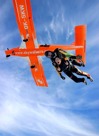 Free falling at the heart of Europe